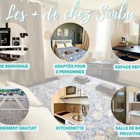 Dalikyda Chez Simba Stationnement Gratuit * Le Havre
